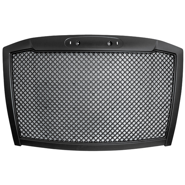 Freightliner Cascadia 116, 126 Black Mesh Grille 48-1/2 X 29 Inch
