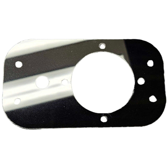 304 Stainless Steel Dome Light Bracket with Watermelon-Style Light Hole for Freightliner Columbia and Coronado