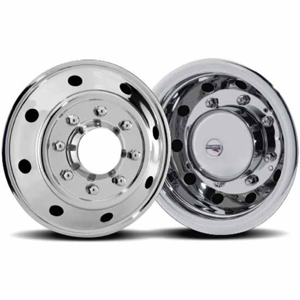 Ford E350, F350 W/ 28333, 28511, 29315, 29577 Wheels 6 X 16 Inch American Road Series Simulator Kit W/ Round Holes