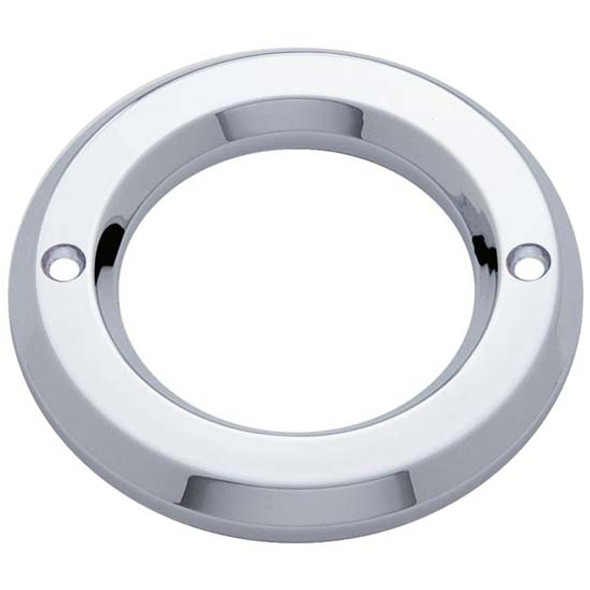 2 Inch Chrome Plastic Light Bezel For Grommet Mounted Light