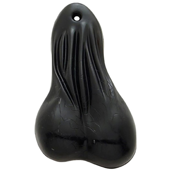 Large Black Decorative Bull Balls