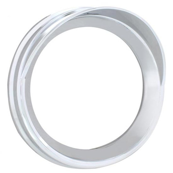 Chrome 5.5 Inch Gauge Bezel W/ Visor