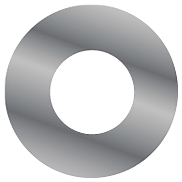 Stainless Steel Key Lock Trim with 1-Inch Hole