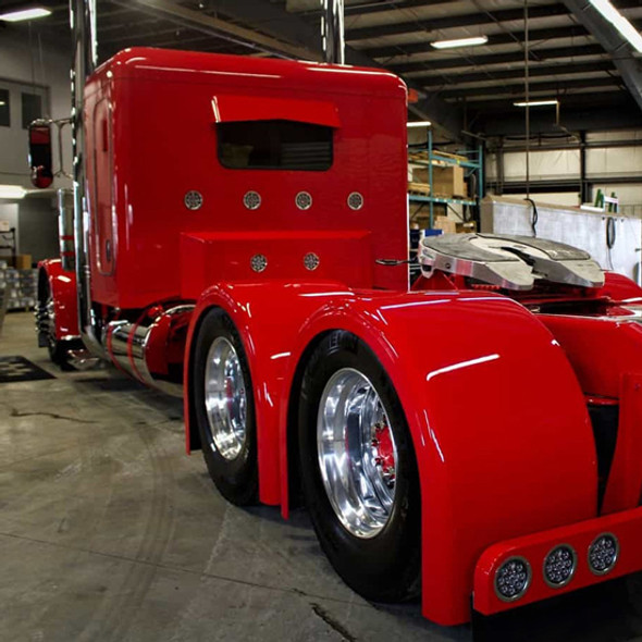 Fiberglass Full Radius Fender With 2 Inch Lip Fiberglass Full Radius Fender With 2 Inch Lip