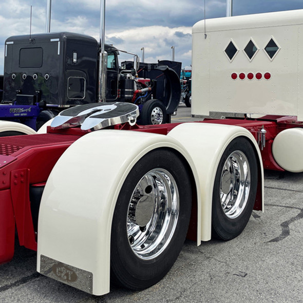 Fiberglass Full Radius Fender With 1 Inch Lip Fiberglass Full Radius Fender With 1 Inch Lip