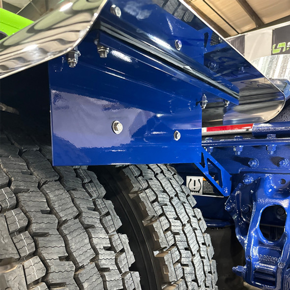 Driver Side Center Fender Brackets? - Black Steel