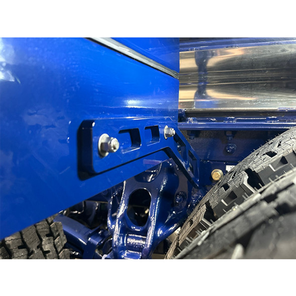 Driver Side Center Fender Brackets? - Black Steel