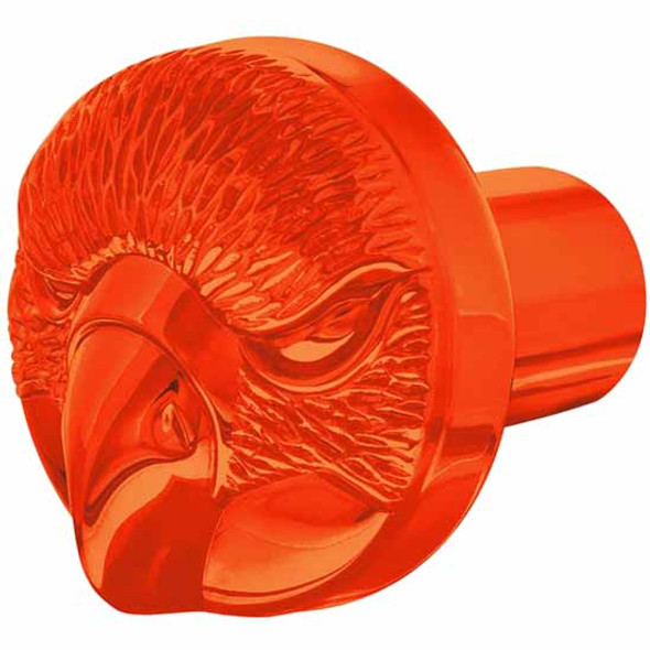 Heavy Duty Orange 3D Eagle Face Air Valve Knob