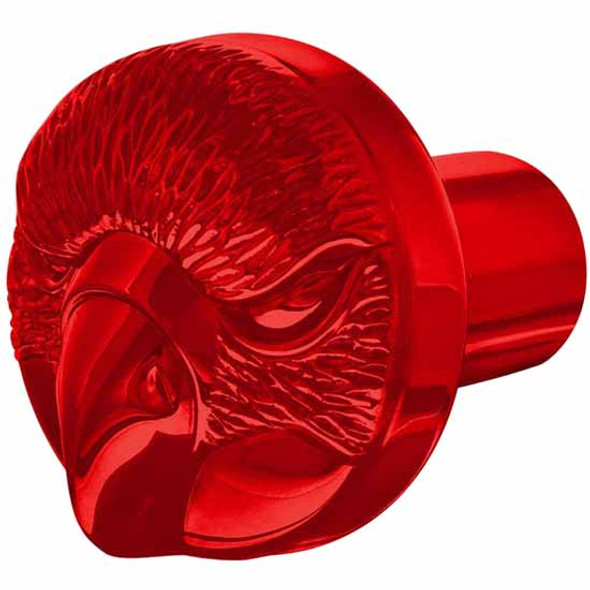 Heavy Duty Red 3D Eagle Face Air Valve Knob
