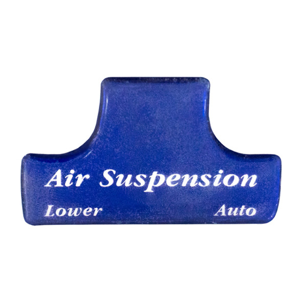 Suspension Air Label Sticker In Glossy Purple