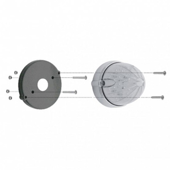 Replacement 2 7/8 Inch LED Flush Mount For Grakon 1000 Light Base