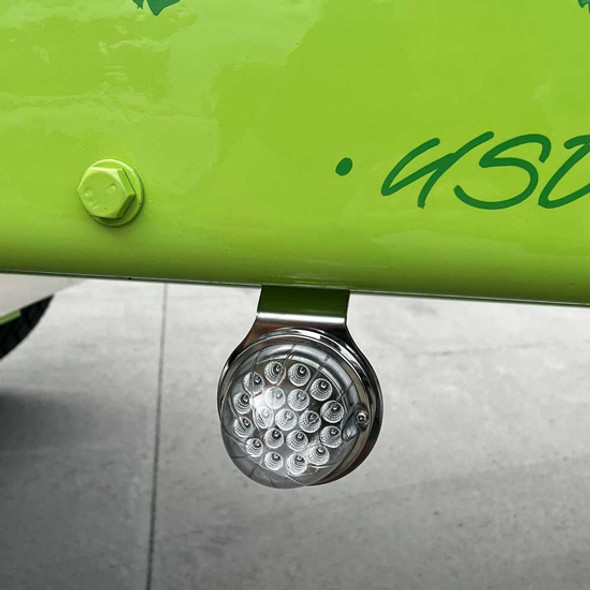 304 SS 45 Degree Downward Facing Underglow Bracket For 1 Watermelon Lights