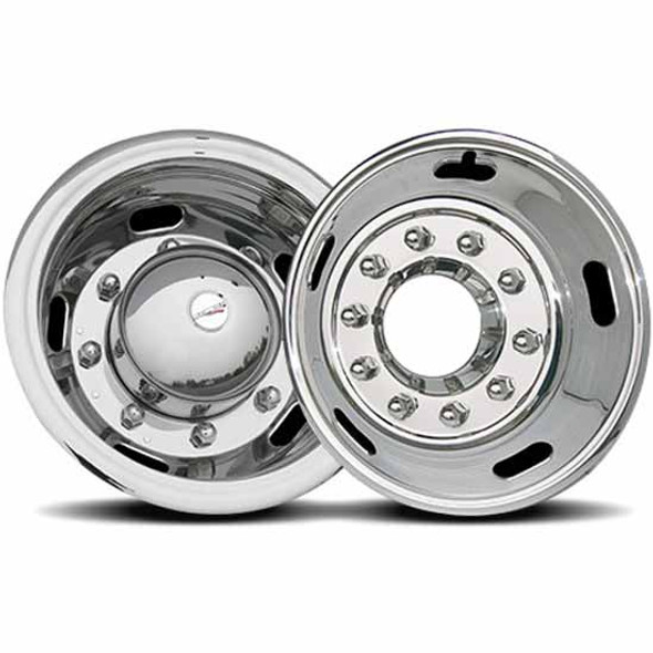 Chevy/GMC 3500, 4500 W/ 29588 Wheels 6.5 X 16 Inch E-Series Simulator Kit W/ 4X 4 In Open Centers