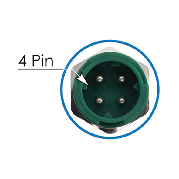 Exhaust Back Pressure Sensor for Kenworth and Peterbilt Trucks - Replaces OE # 2033392, 2127357 Exhaust Back Pressure Sensor for Kenworth and Peterbilt Trucks - Replaces OE # 2033392, 2127357