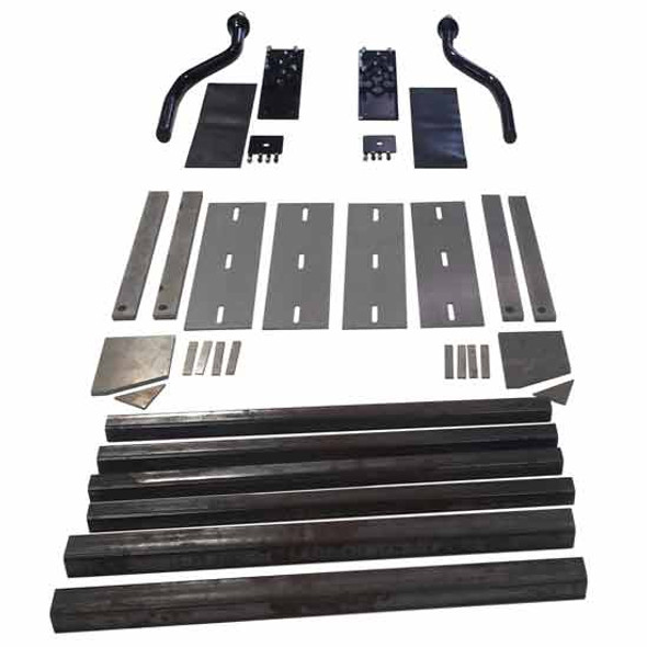 Chrome Shop Mafia Full Fender Mounting Bracket Set – Peterbilt & Kenworth with Low Air Leaf & AG400L Suspensions