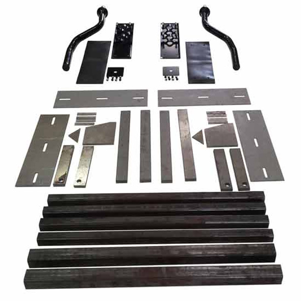 Chrome Shop Mafia Full Fender Mounting Bracket Set – Peterbilt & Kenworth with Flex Air & AG380 Suspensions