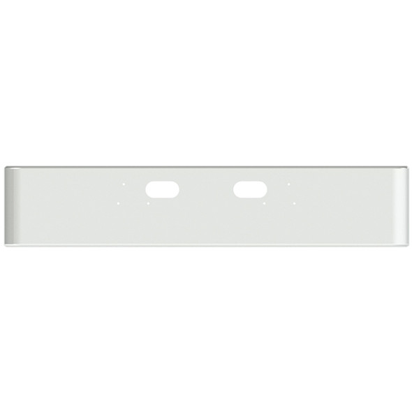Ford LNL 000 1984-1999 18 Inch Texas Chrome Bumper With Square Rolled Ends & Tow Holes Ford LNL 000 1984-1999 18 Inch Texas Chrome Bumper With Square Rolled Ends & Tow Holes