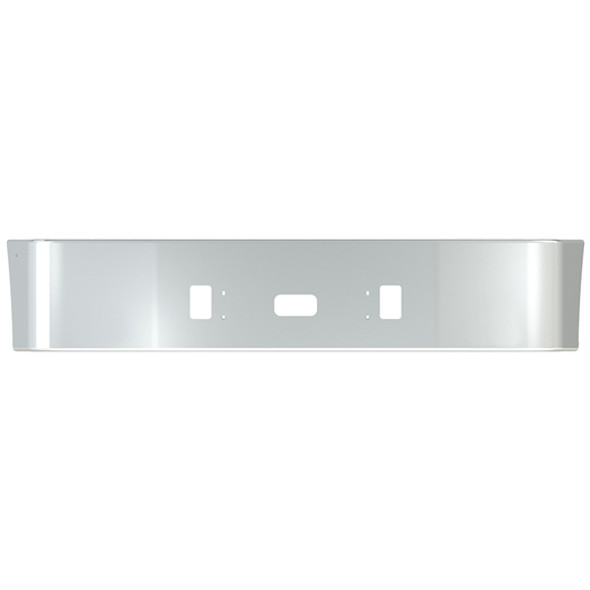 Freightliner Century 112, 120 1996-2004 16 Inch Wrap Around SS Bumper W/ Tow & Center Step