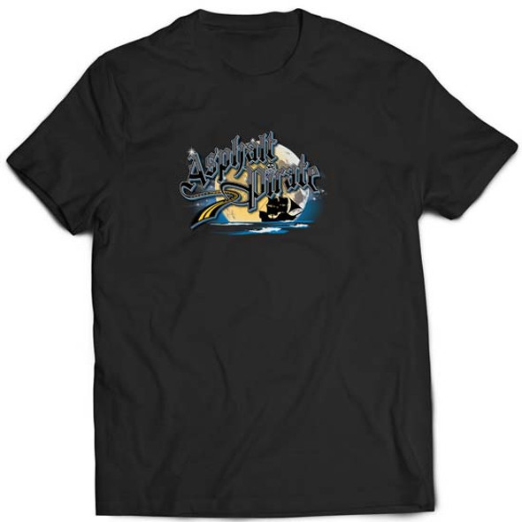 Big Rig Tee Asphalt Pirate Short Sleeve T-Shirt - Medium Big Rig Tee Asphalt Pirate Short Sleeve T-Shirt - Medium