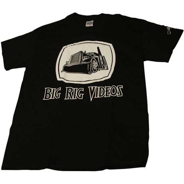 Big Rig Videos Short Sleeve Black T-Shirt - Small