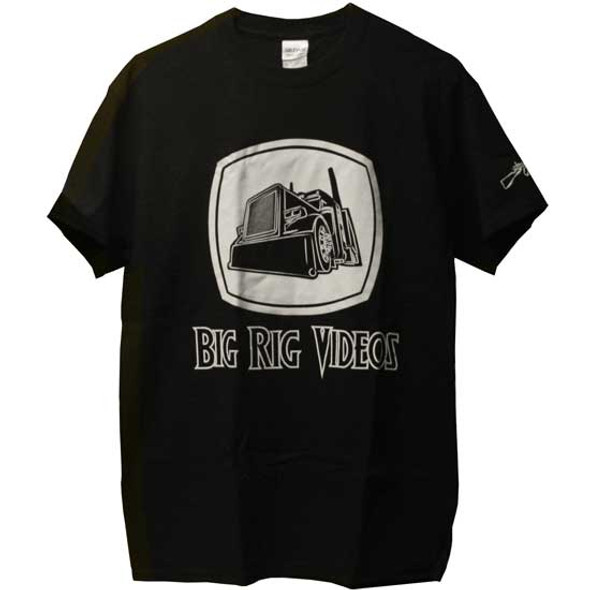 Big Rig Videos Short Sleeve Black T-Shirt - Small
