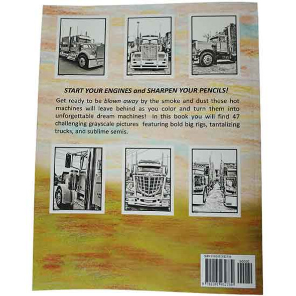 Cool Custom Big Rig Trucks Coloring Book