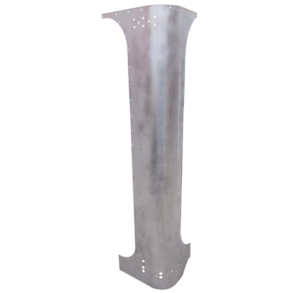 Driver Side Aluminum Day Cab Rear Corner Skin For Peterbilt