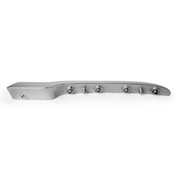 Passenger Side Chrome Plated Aluminum Front Fender Bracket For Peterbilt 388, 389 Passenger Side Chrome Plated Aluminum Front Fender Bracket For Peterbilt 388, 389