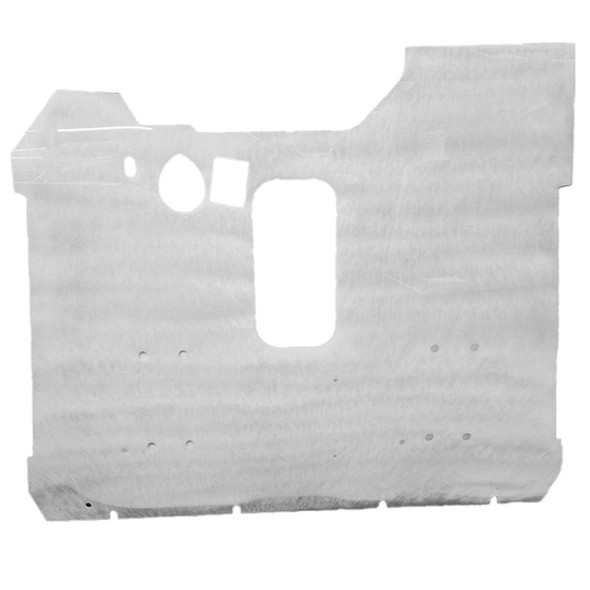 Paintable Clear Poly 1 Piece Floor W/ Shifter Cut Out For Peterbilt 379