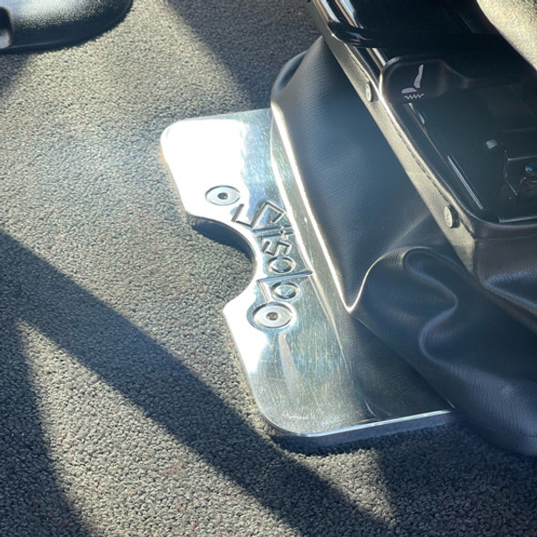 Peterbilt 589 8 Inch OEM Gloss Black Seat Base Adapter W/ Atlas, ProRide, National Or Knoedler Seat