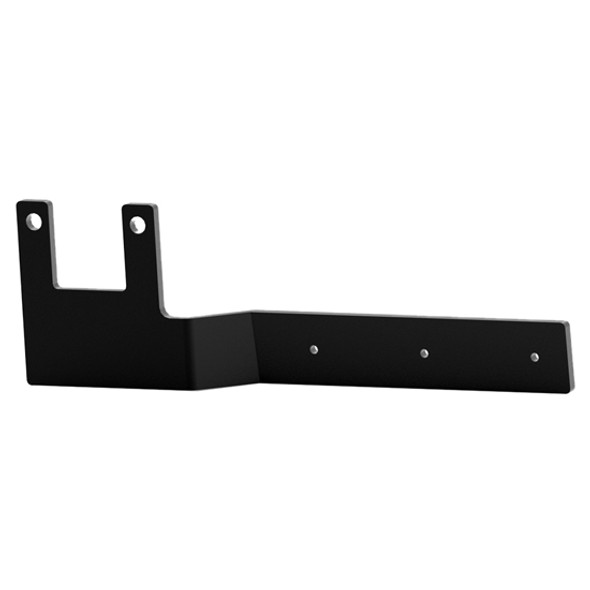 Passenger Side Black Powder Coated Steel Front Hidden Fender Mount For Kenworth