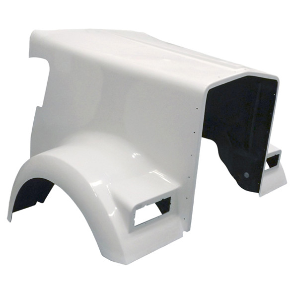 Metton Hood Shell Replacement - No Light Holes By Jones Performance For Kenworth W900L Aerocab