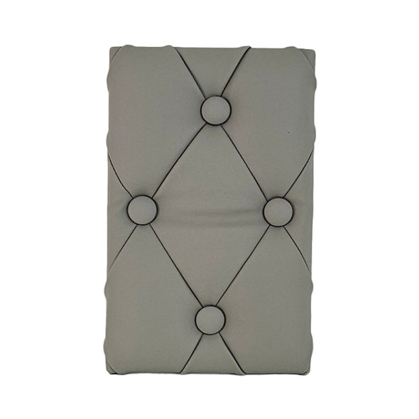 Quilted Diamond Vinyl W/ Buttons Fuse Box Cover- Maroon For Kenworth T660, T880 & W900