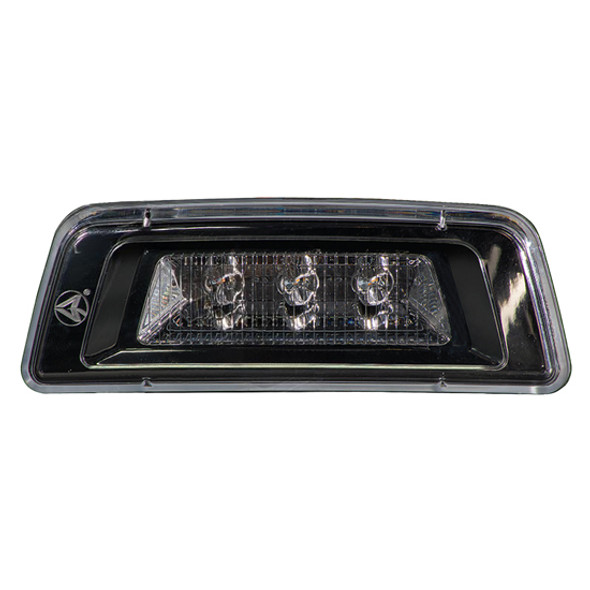 Driver Side Marker Light- Amber LED/ Clear Lens For Kenworth T680, T880