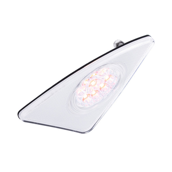 Driver Side 9 LED Competition Series Fender Light- Amber LED/ Clear Lens For Kenworth T660 Driver Side 9 LED Competition Series Fender Light- Amber LED/ Clear Lens For Kenworth T660