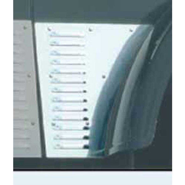 Blank Stainless Steel Hood Extension For Freightliner Classic XL