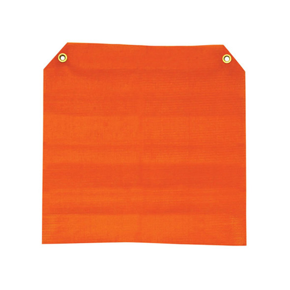 Orange Jersey Flag W/ Grommets- 18 X 18 Inch