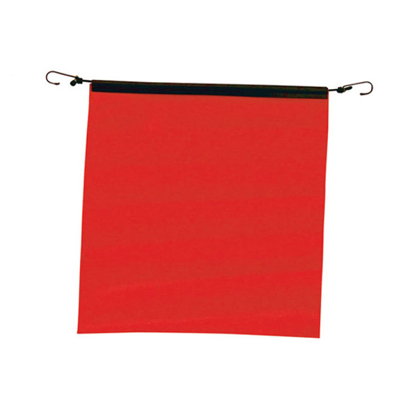 Orange Mesh Flag W/ Hooks- 18 X 18 Inch