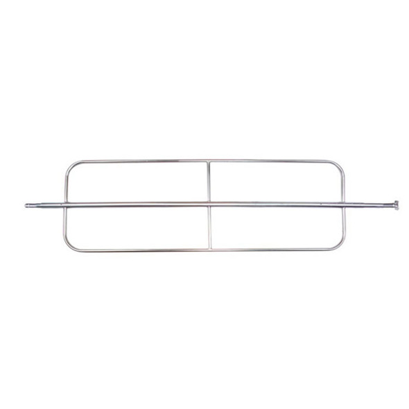 1.5 Inch Steel Round Adjustable F Bar W/ Weld On Hoops