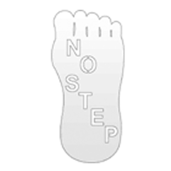 3 X 6.5 Inch Stainless Steel “No Step” Plate 3 X 6.5 Inch Stainless Steel “No Step” Plate