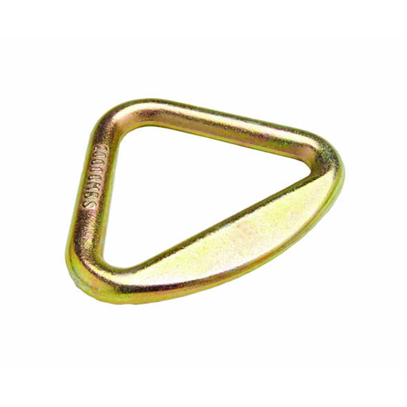 Gold 3 Inch Steel Delta Ring- 6600 Lb WLL, 20000 Lb Breaking Strength
