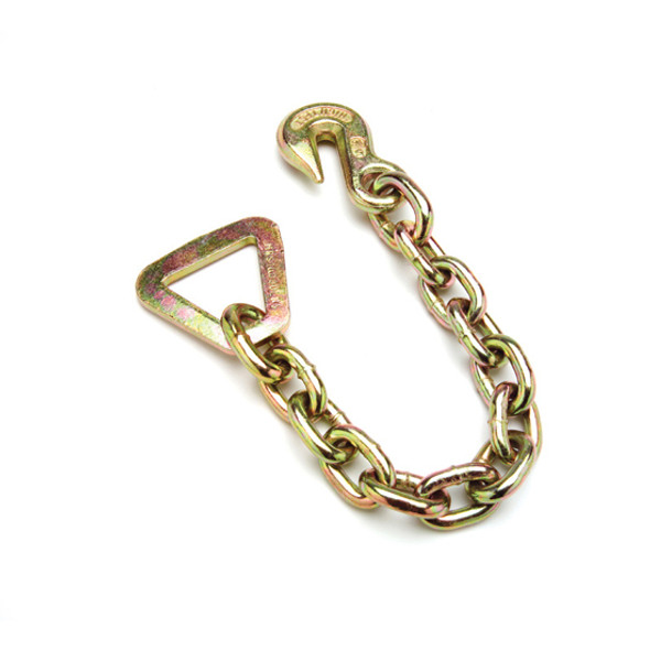2 X 18 Inch Gold Steel Chain Anchor Assembly- 3330 Lb WLL, 10000 Lb Breaking Strength