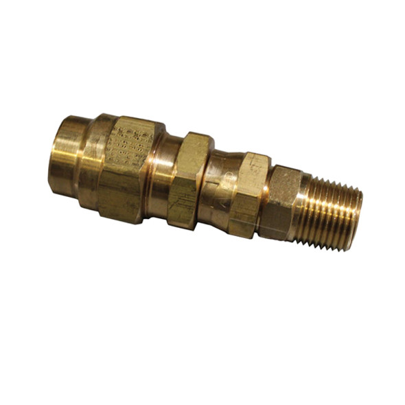 1/2 X 1/2 Inch Brass Swivel Hose Coupling Replaces 33808BY88, 66RBSV878, 11078, S363RB8
