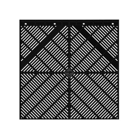 24 X 24 Inch Aerodynamic Mud Flap- Black