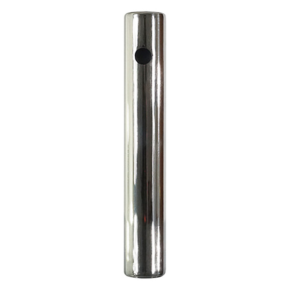 6 Inch Stainless Polished Mirror Turn Single Extension Mirror Bracket With Fine Thread