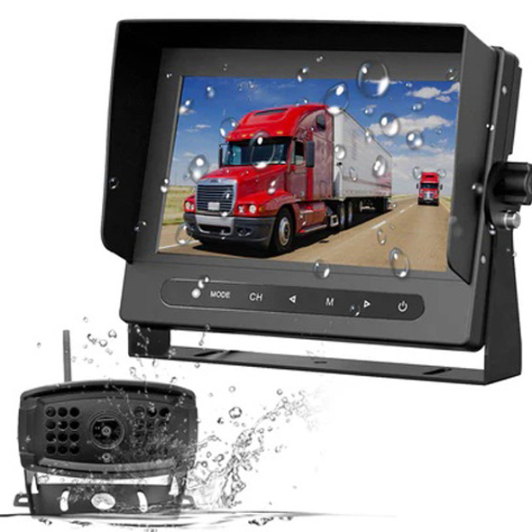Waterproof Wireless 2nd Gen Back Up Camera System W/ 7 Inch LCD Screen
