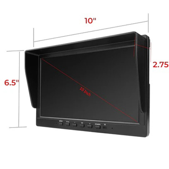 Wired Multi- Camera System 10 Inch LCD Screen