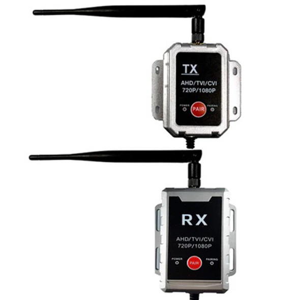 Wireless Transmitter/ Receiver For 480P to 1080P Wired Cameras