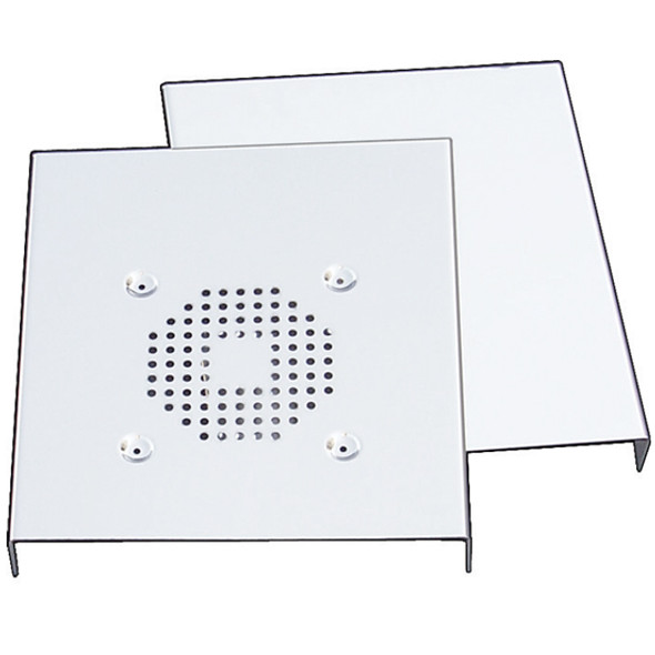 Stainless Steel CB Radio Cover W/ Front Microphone & W/ Out Speaker Grille Fits Cobra 29, Uniden 76 & 78 CB Radios