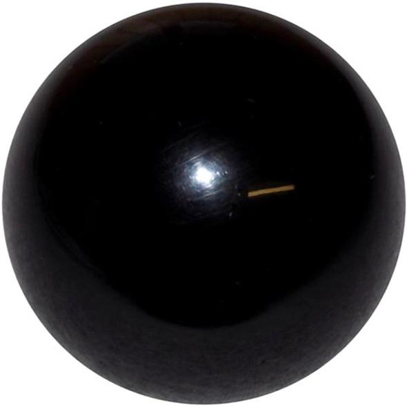 2.125 Inch Black Brake Knob For Threaded Dash Air Brake Valve By ShifTopperz
